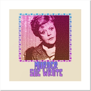 Murder She Wrote - 1980s Retro Posters and Art